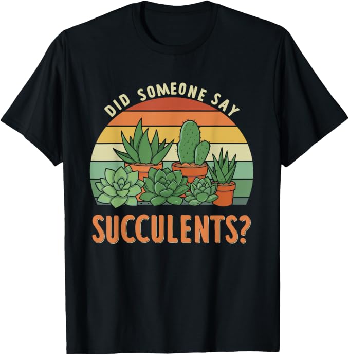 Succulent Cactus Lover Plants Gardening Lover Hobby